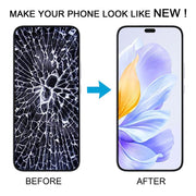 For Honor X60i Original LCD Screen Digitizer Full Assembly with Frame (Black)