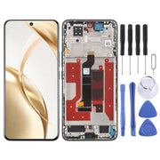 For Honor 200 Original LCD Screen Digitizer Full Assembly with Frame (Black)