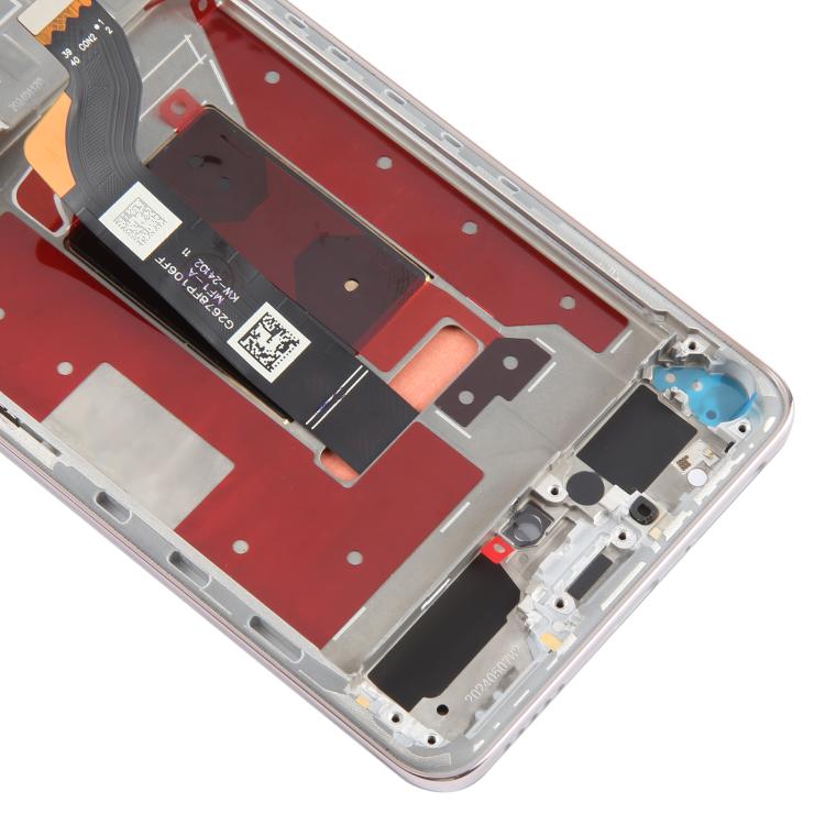 For Honor 200 Pro Original LCD Screen Digitizer Full Assembly with Frame (Silver) - LCD Screen by PMc TechLife | Online Shopping South Africa | PMc TechLife | Buy Now Pay Later Mobicred