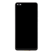 For Huawei P40 TFT LCD Screen Digitizer Full Assembly with Frame, Not Supporting Fingerprint Identification (Silver)