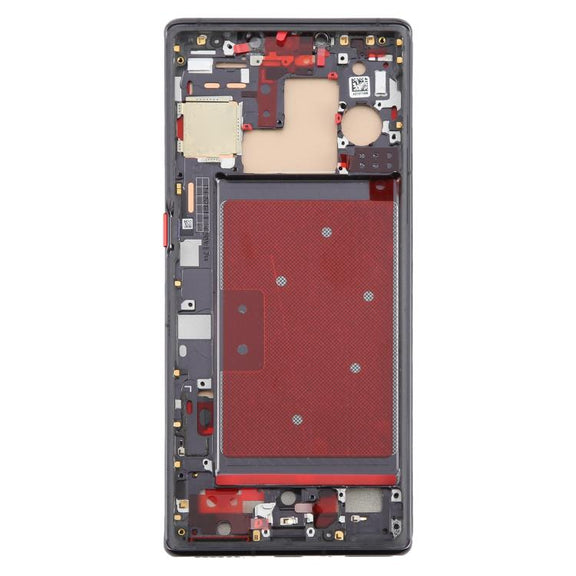 For Huawei Mate 30 Pro TFT LCD Screen Digitizer Full Assembly with Frame, Not Supporting Fingerprint Identification (Black)