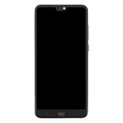 For Huawei P20 Pro TFT LCD Screen Digitizer Full Assembly with Frame, Not Supporting Fingerprint Identification (Black)