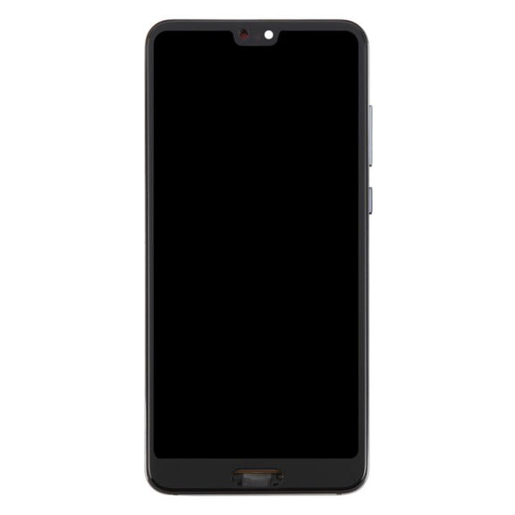 For Huawei P20 Pro TFT LCD Screen Digitizer Full Assembly with Frame, Not Supporting Fingerprint Identification (Black)