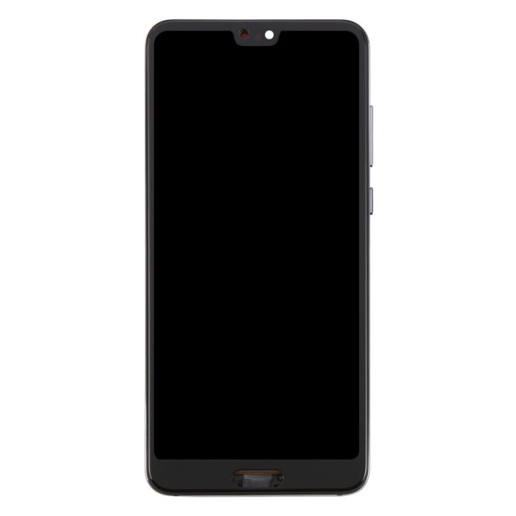 For Huawei P20 Pro TFT LCD Screen Digitizer Full Assembly with Frame, Not Supporting Fingerprint Identification (Black)