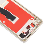 For Huawei P30 TFT LCD Screen Digitizer Full Assembly with Frame, Not Supporting Fingerprint Identification (Gold)