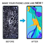 For Huawei P30 TFT LCD Screen Digitizer Full Assembly with Frame, Not Supporting Fingerprint Identification (Gold)