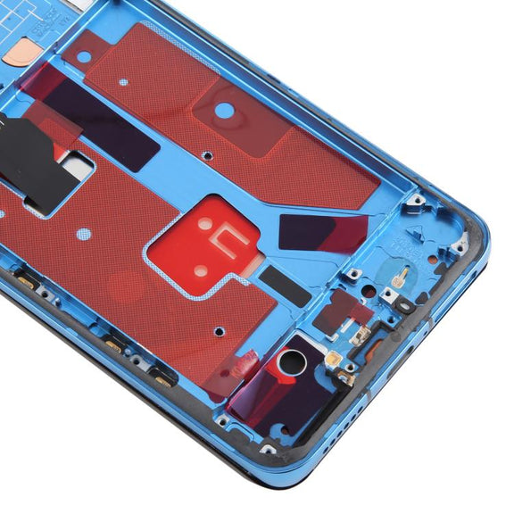 For Huawei P40 Pro TFT LCD Screen Digitizer Full Assembly with Frame, Not Supporting Fingerprint Identification (Blue)