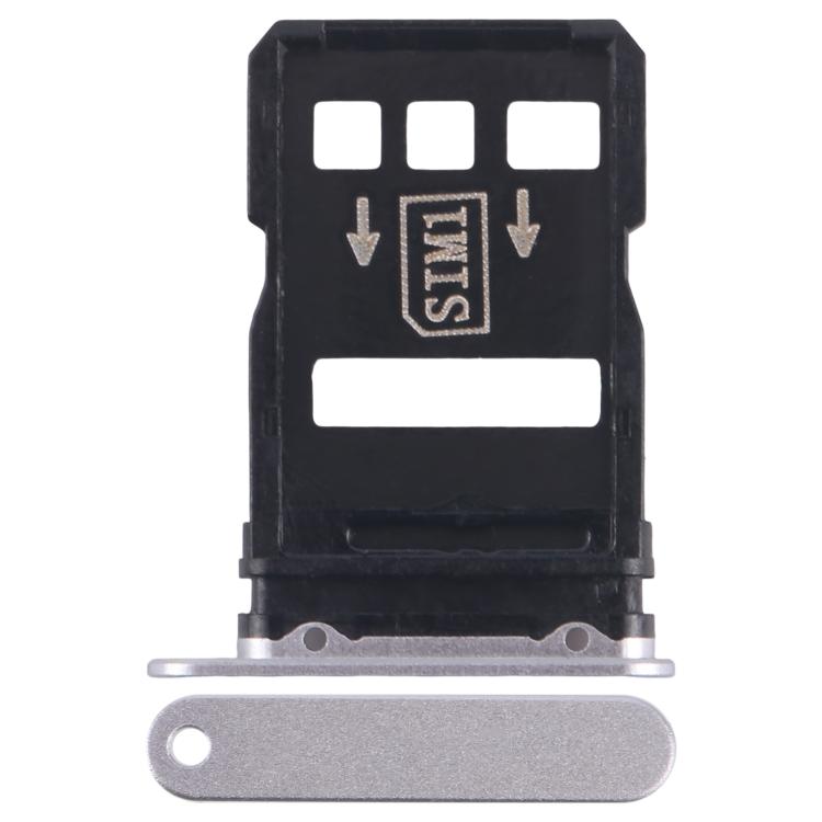 For ZTE nubia RedMagic 8 Pro+ SIM Card Tray + SIM Card Tray (Silver) - free shipping - PMc TechLife - Order now!