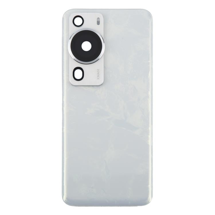 For Huawei P60 Pro Battery Back Cover with Camera Lens Cover(White) - free shipping - PMc TechLife - Order now!