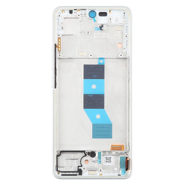For Xiaomi Redmi Note 14 5G India AMOLED Original LCD Screen Digitizer Full Assembly with Frame (Silver) - LCD Screen by PMc TechLife | Online Shopping South Africa | PMc TechLife | Buy Now Pay Later Mobicred