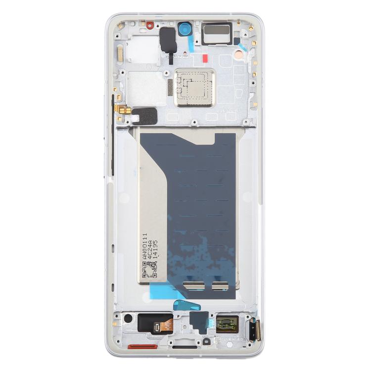 For Xiaomi Redmi K80 Pro AMOLED Original LCD Screen Digitizer Full Assembly with Frame (Silver)