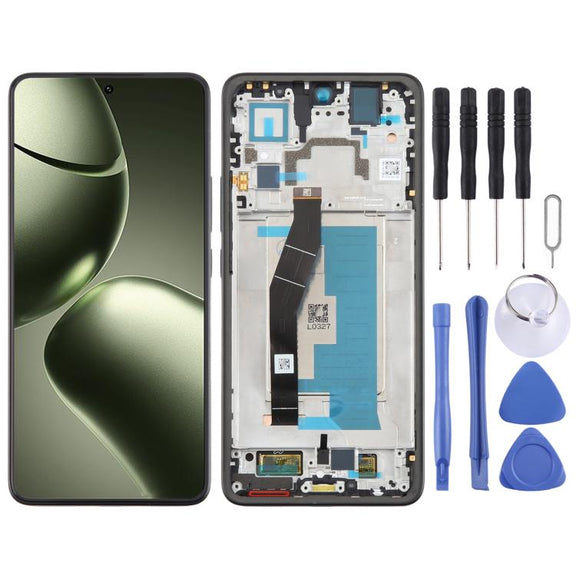 For Xiaomi 14T AMOLED Original LCD Screen Digitizer Full Assembly with Frame (Black)
