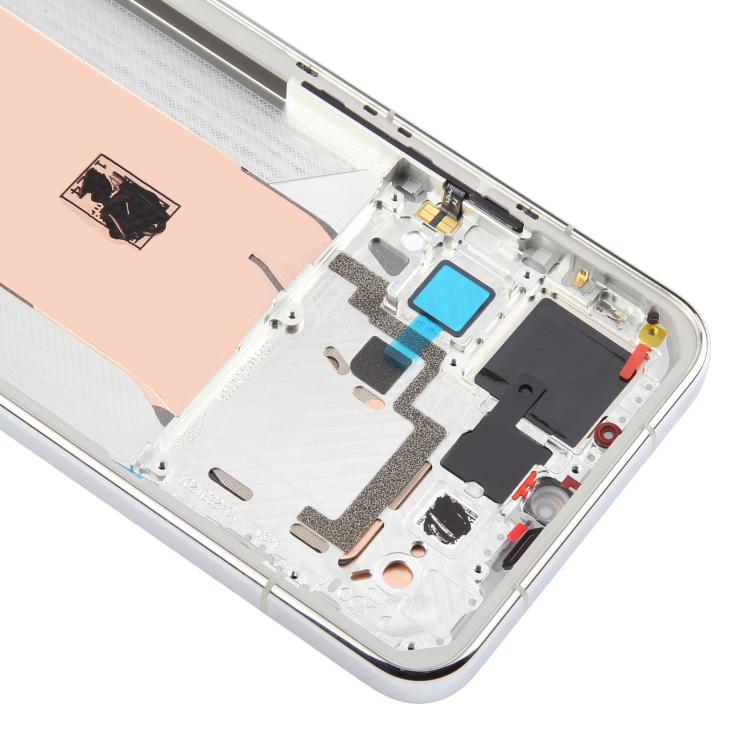 For Xiaomi 15 AMOLED Original LCD Screen Digitizer Full Assembly with Frame (Mirror Silver)