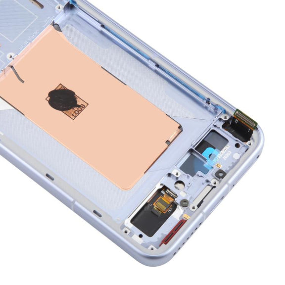 For Xiaomi 15 AMOLED Original LCD Screen Digitizer Full Assembly with Frame (Frosted Blue)