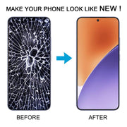 For Xiaomi 15 AMOLED Original LCD Screen Digitizer Full Assembly with Frame (Matte Silver)