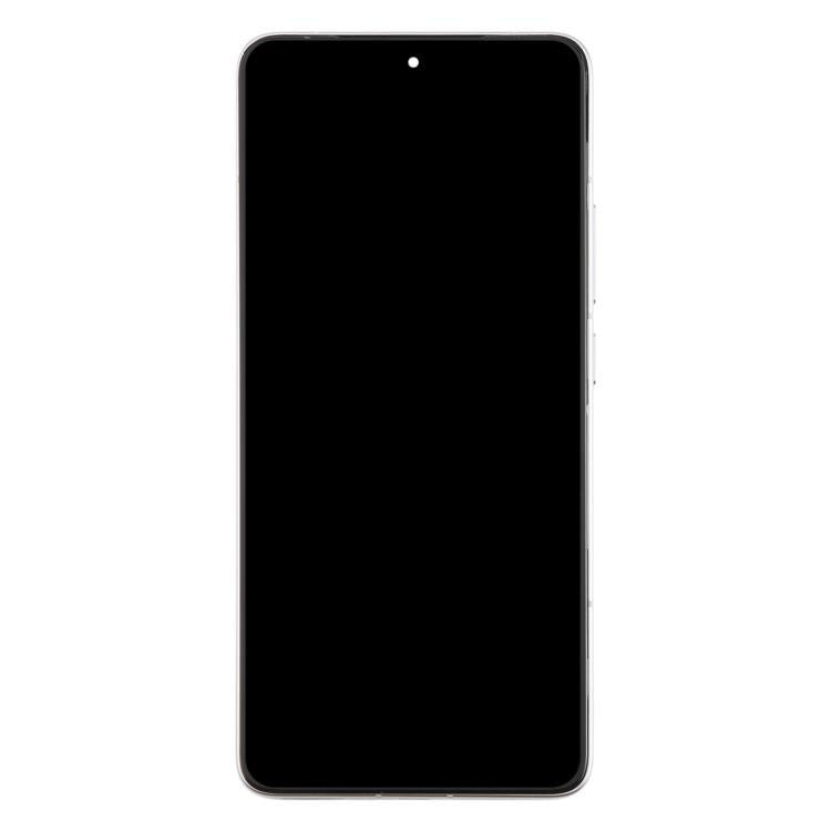 For Xiaomi Redmi K80 AMOLED Original LCD Screen Digitizer Full Assembly with Frame (Silver)