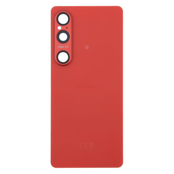 For Sony Xperia 1 VI Original Battery Back Cover with Camera Lens Cover(Red)