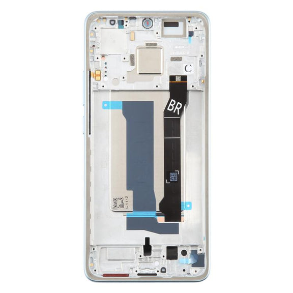 For Xiaomi Poco X7 Pro AMOLED Original LCD Screen Digitizer Full Assembly with Frame (Blue)