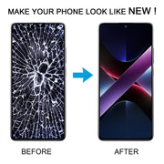 For Xiaomi Poco X7 Pro AMOLED Original LCD Screen Digitizer Full Assembly with Frame (Black)