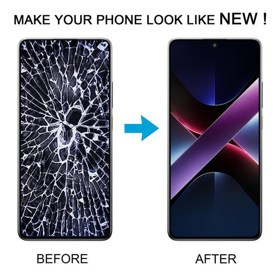 For Xiaomi Poco X7 Pro AMOLED Original LCD Screen Digitizer Full Assembly with Frame (Blue)