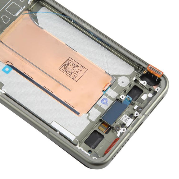 For Xiaomi 15 Pro AMOLED Original LCD Screen Digitizer Full Assembly with Frame (Green)
