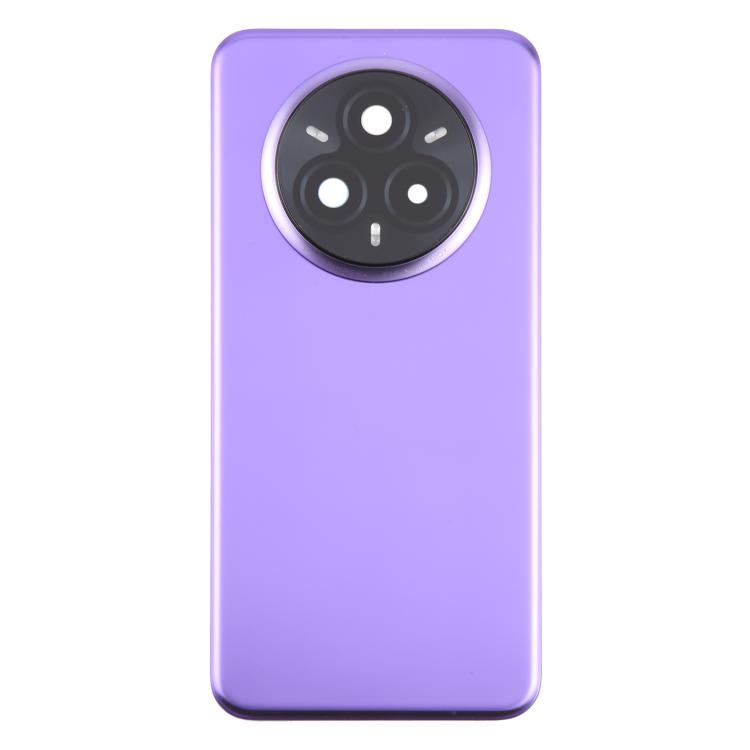 For Realme 14 Pro+ Original Battery Back Cover with Camera Lens Cover(Purple)