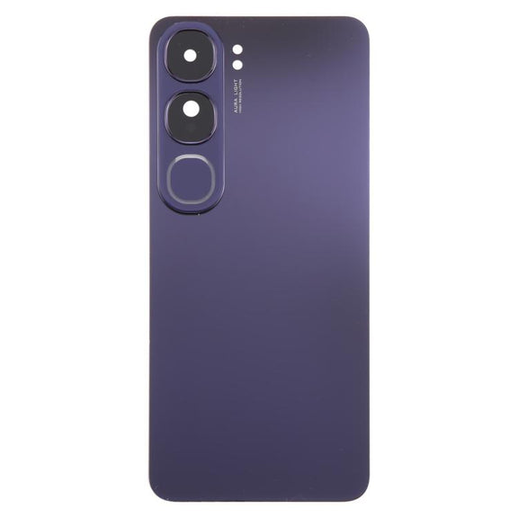 For vivo V40 Lite 5G IDN Version Original Battery Back Cover with Camera Lens Cover(Purple)