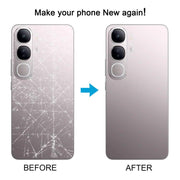 For vivo V40 Lite 5G IDN Version Original Battery Back Cover with Camera Lens Cover(Purple)