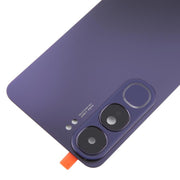 For vivo Y300 5G India Version Original Battery Back Cover with Camera Lens Cover(Purple)