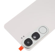 For vivo Y300 5G India Version Original Battery Back Cover with Camera Lens Cover(Silver)