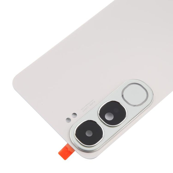 For vivo Y300 5G India Version Original Battery Back Cover with Camera Lens Cover(Silver)