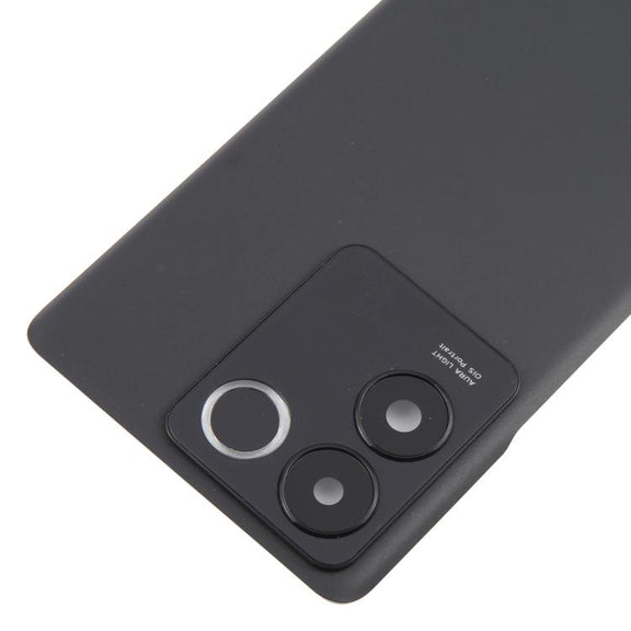 For vivo S17e Battery Back Cover with Camera Lens Cover(Black)