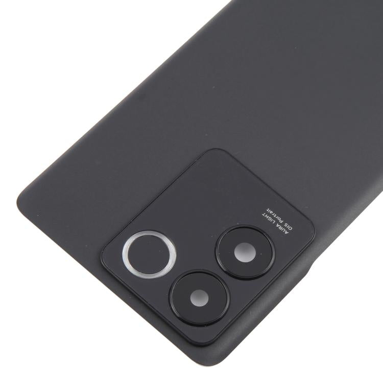 For vivo S17e Battery Back Cover with Camera Lens Cover(Black)