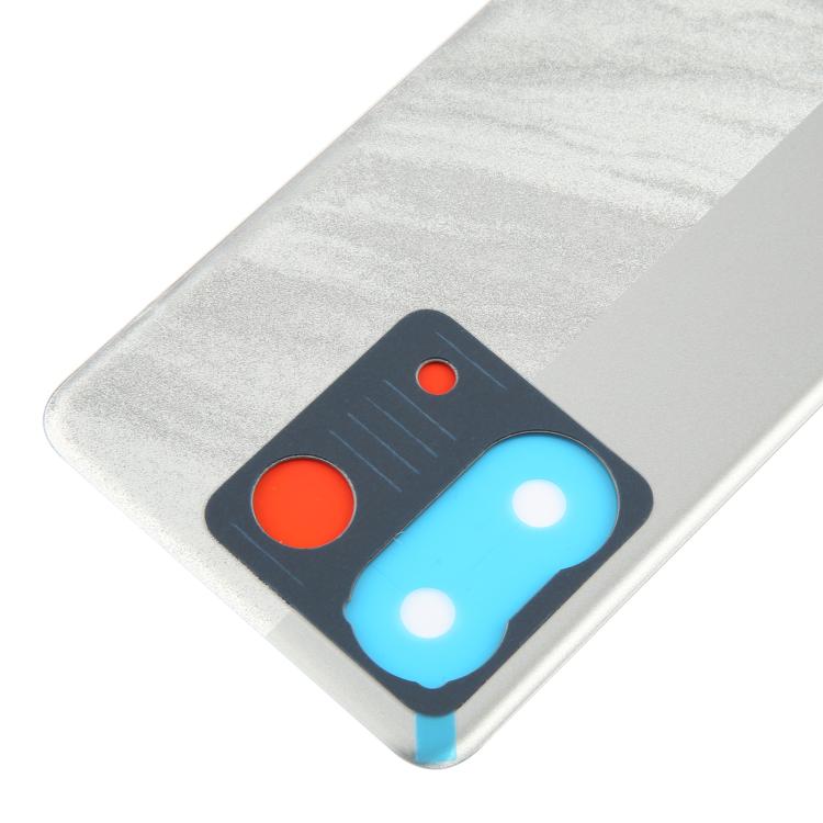 For Xiaomi Poco M7 Pro 5G Original Battery Back Cover(Silver) - Back Cover by PMc TechLife | Online Shopping South Africa | PMc TechLife | Buy Now Pay Later Mobicred