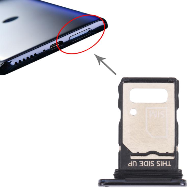 For Motorola Edge 30 Ultra / Edge X SIM Card Tray (Black) - Card Socket by PMc TechLife | Online Shopping South Africa | PMc TechLife | Buy Now Pay Later Mobicred