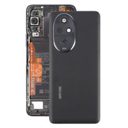 For Honor 200 Pro OEM Battery Back Cover with Camera Lens Cover(Black)