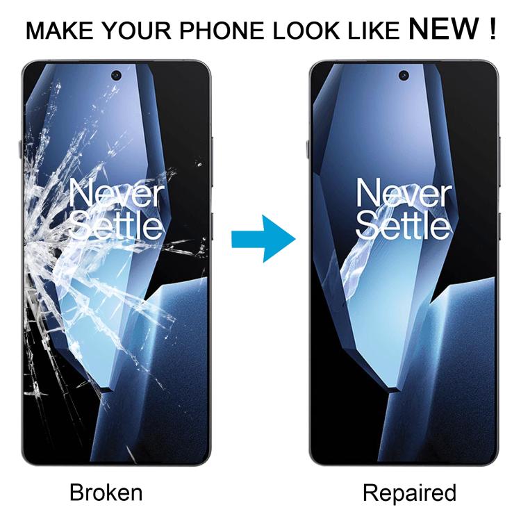 For OnePlus Ace 5 Pro PKR110 Front Screen Outer Glass Lens with OCA Optically Clear Adhesive