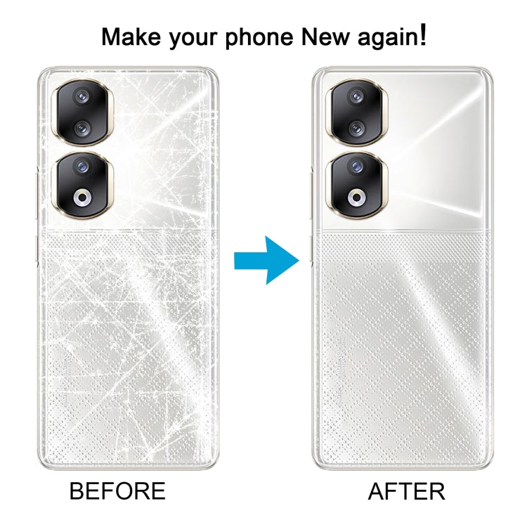 For Honor 90 Pro Battery Back Cover(White) - Back Cover by PMC TechLife | Online Shopping South Africa | PMC TechLife | Buy Now Pay Later Mobicred