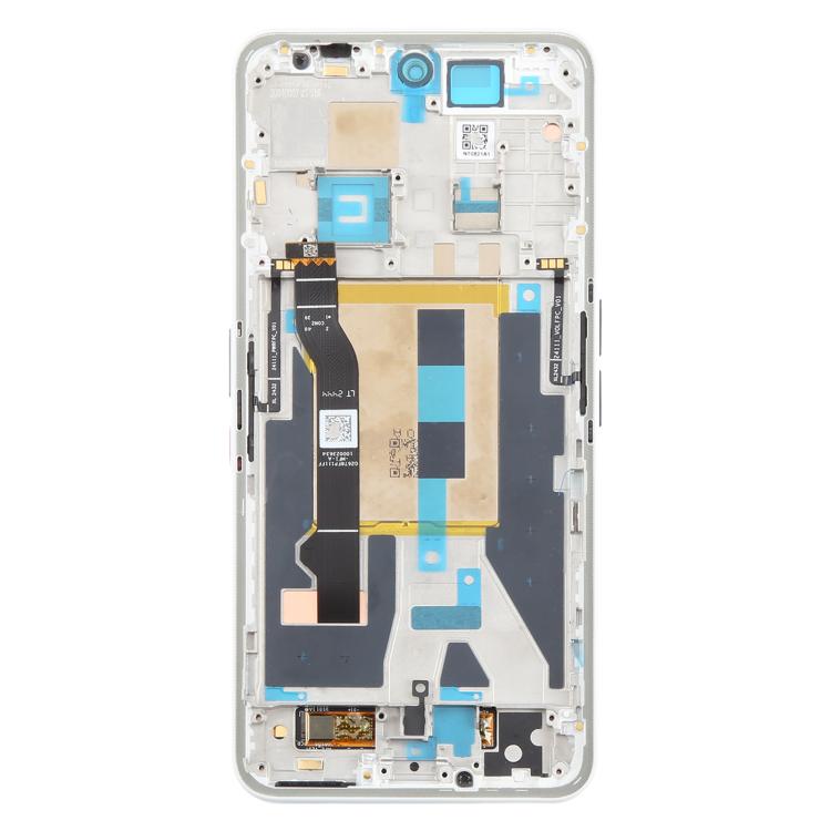 For Nothing Phone 3a A059 AMOLED Original LCD Screen Digitizer Full Assembly with Frame (White) - free shipping - PMc TechLife - Order now!