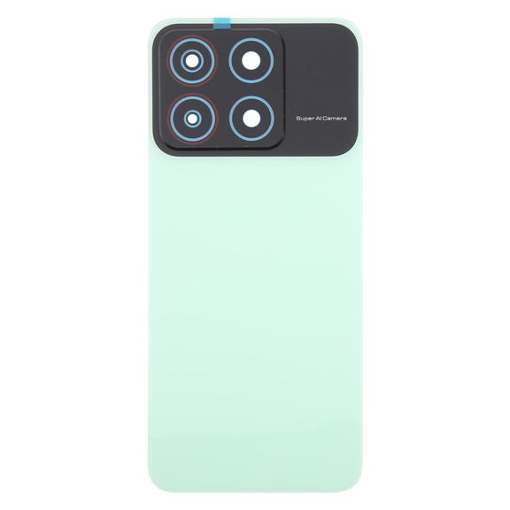 For ZTE Blade A35 Z2453 Plastic Back Cover with Camera Lens Cover(Green)