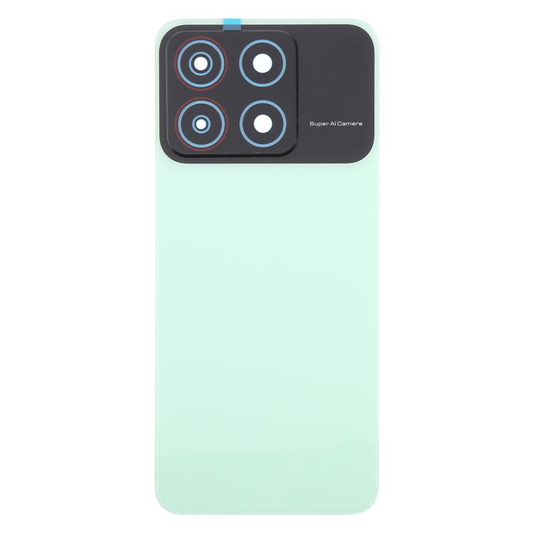 For ZTE Blade A35 Z2453 Plastic Back Cover with Camera Lens Cover(Green)