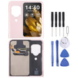 For OPPO Find N3 Flip Original LCD Secondary Screen with Digitizer Full Assembly (Pink) - LCD Screen by PMC Jewellery | Online Shopping South Africa | PMC Jewellery | Buy Now Pay Later Mobicred
