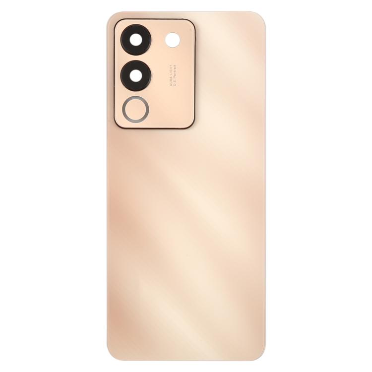 For vivo V29e Back Cover with Camera Lens Cover(Pink) - Back Cover by PMc TechLife | Online Shopping South Africa | PMc TechLife | Buy Now Pay Later Mobicred