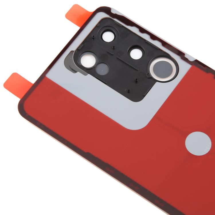 For vivo V29e Back Cover with Camera Lens Cover(Pink) - Back Cover by PMc TechLife | Online Shopping South Africa | PMc TechLife | Buy Now Pay Later Mobicred