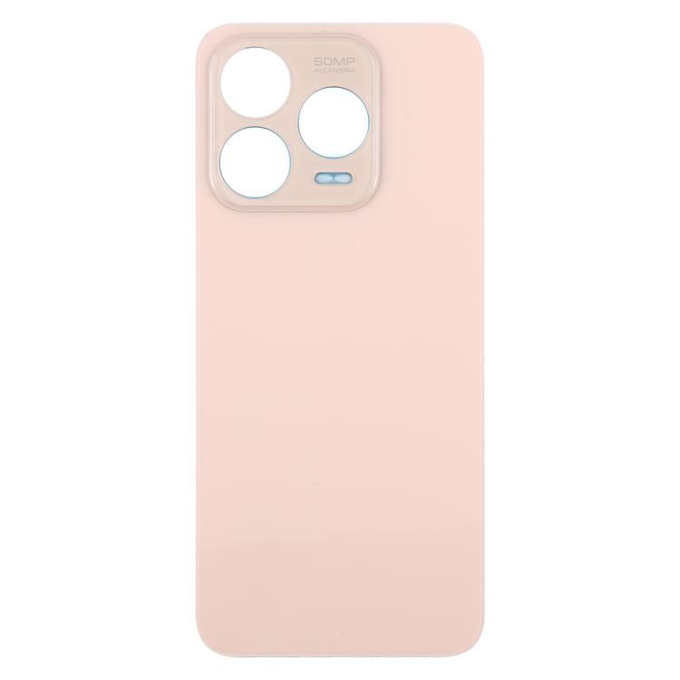 For ZTE Blade V70 Design Glass Battery Back Cover with Adhesive(Pink) - For ZTE by PMc TechLife | Online Shopping South Africa | PMc TechLife | Buy Now Pay Later Mobicred