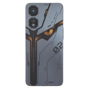 For ZTE nubia Neo 2 Z2352N Plastic Battery Back Cover with Camera Lens Cover(Gray)