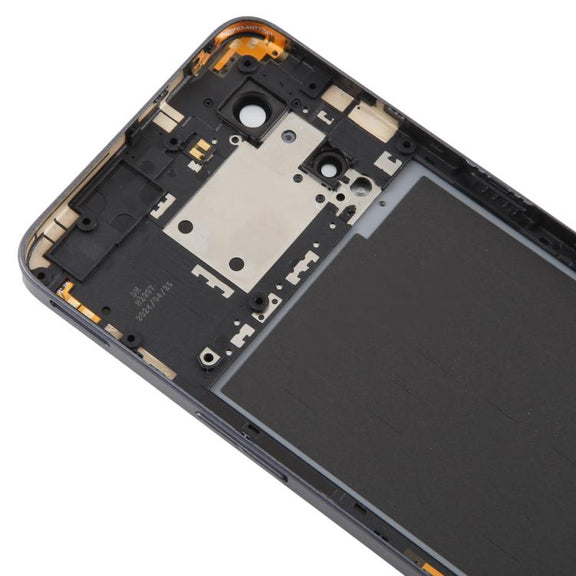For ZTE nubia Neo 2 Z2352N Plastic Battery Back Cover with Camera Lens Cover(Yellow)