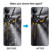 For ZTE nubia Neo 2 Z2352N Plastic Battery Back Cover with Camera Lens Cover(Silver)