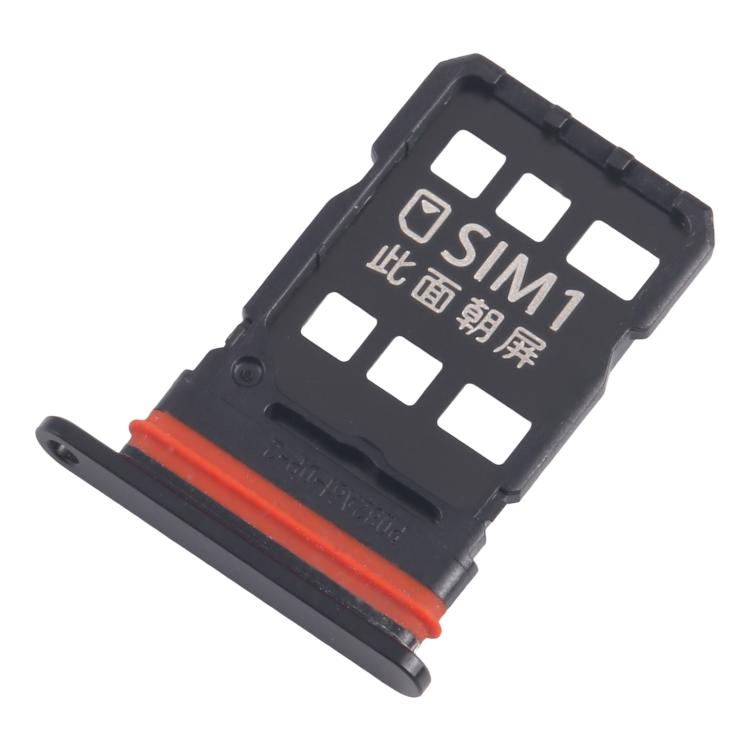 For ZTE nubia Z70 Ultra NX733J NX736J SIM + SIM Card Tray (Black) - For ZTE by PMc TechLife | Online Shopping South Africa | PMc TechLife | Buy Now Pay Later Mobicred