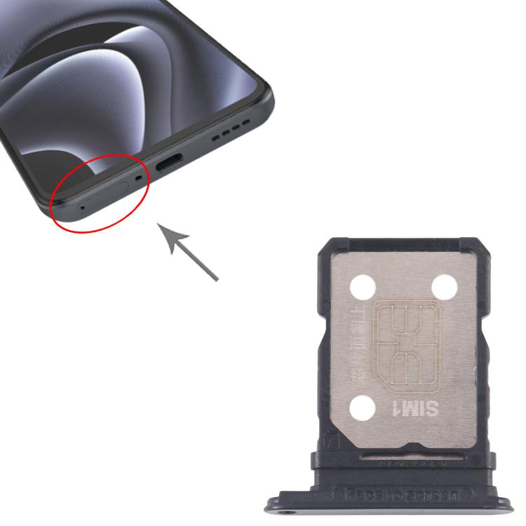 For Realme GT Neo2 Original SIM + SIM Card Tray (Black) - Card Socket by PMc TechLife | Online Shopping South Africa | PMc TechLife | Buy Now Pay Later Mobicred